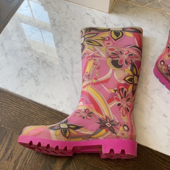 Emilio Pucci Rainboots - Picture 2 of 5